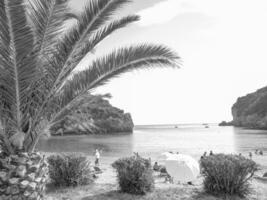 a ilha grega de corfu foto