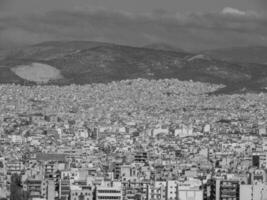 a cidade de atenas foto