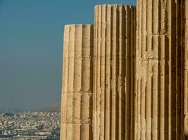 a cidade de atenas foto