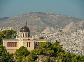 a cidade de atenas foto