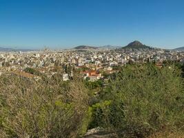 Atenas cidade dentro Grécia foto