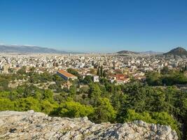 Atenas cidade dentro Grécia foto