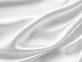 a luxo do branco tecido textura fundo, branco tecido com Alto resolução foto