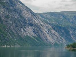 Trondheim e a fiordes do Noruega foto