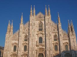 catedral duomo di milano milão foto