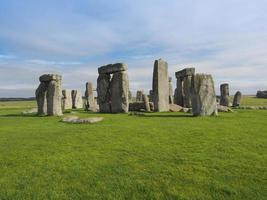 monumento stonehenge em amesbury foto