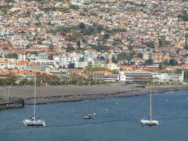 Primavera Tempo dentro funchal Madeira foto