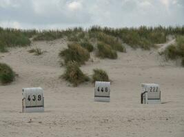 a de praia do spiekeroog foto