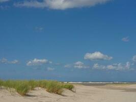 a de praia do spiekeroog foto