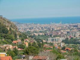 a cidade do palermo dentro Itália foto