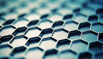 queda metal átomos Conheça hexagonal rede ai gerado foto