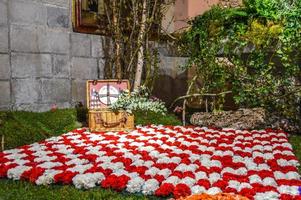 festival da flor em girona temps de flors, espanha. 2018 foto