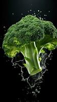 ai generativo uma foto do brócolis