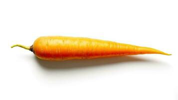 delicioso e saudável cenoura. generativo ai foto