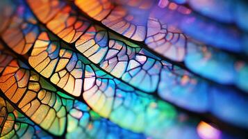 pele natureza macro fundo iridescente ai gerado foto