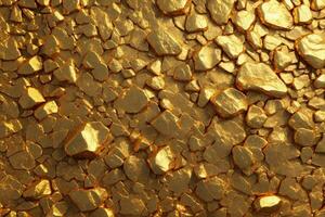 ouro Rocha textura fundo, ouro textura fundo, ouro pedra textura fundo, ouro textura, ouro pedra, ai generativo foto