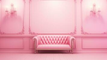 elegância redefinido explorar nosso luxo Rosa quarto coleção, ai generativo foto