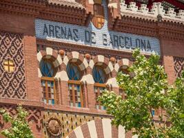 a cidade de barcelona na espanha foto