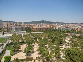 a cidade de barcelona na espanha foto