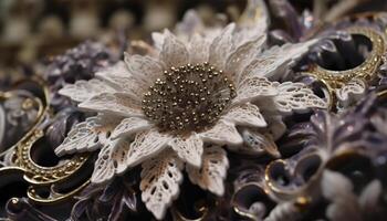 natureza ornamentado lembrança uma amarelo flor elegância gerado de ai foto