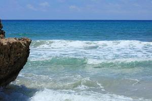 falassarna praia lagoa azul ilha de creta verão 2020 covid19 feriados foto