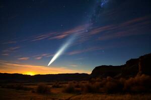 dentro a profundidades do a cosmos isto é verdadeiramente surpreendente para Vejo lindo tiroteio estrelas ai generativo foto