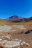 pedras rojas - Atacama deserto - san Pedro de atacama. foto