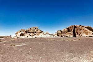 ervas boa arqueológico local - Chile. caverna quadros - Atacama deserto. san Pedro de atacama. foto