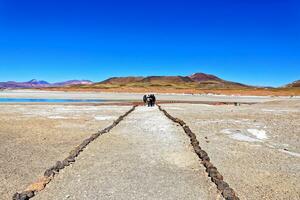 pedras rojas - Atacama deserto - san Pedro de atacama. foto