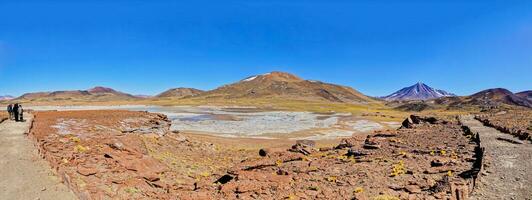 pedras rojas - Atacama deserto - san Pedro de atacama. foto