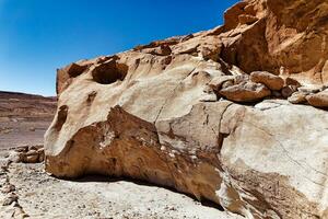 ervas boa arqueológico local - Chile. caverna quadros - Atacama deserto. san Pedro de atacama. foto