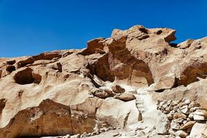 ervas boa arqueológico local - Chile. caverna quadros - Atacama deserto. san Pedro de atacama. foto