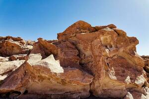 ervas boa arqueológico local - Chile. caverna quadros - Atacama deserto. san Pedro de atacama. foto