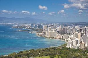 a vista de Diamond Head havaí foto