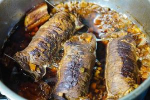 roulade de carne com especiarias foto