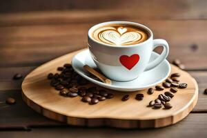 café é uma ótimo caminho para começar seu dia. gerado por IA foto