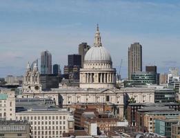 skyline da cidade de londres foto