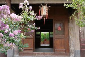 museu de artes folclóricas de tianshui hu shi folk house, gansu china foto