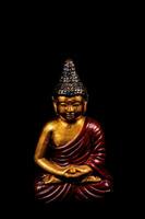 uma pequeno Buda escultura foto