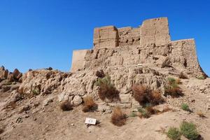 ruínas de jiaohe na província de xinjiang, china. foto