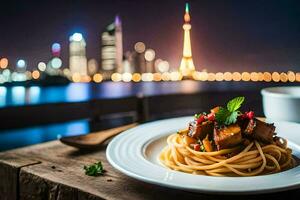 a melhor restaurantes dentro Xangai. gerado por IA foto
