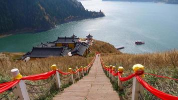 taoísta rainha-mãe celestial templo xinjiang china foto