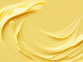 amarelo creme ou Cosmético textura foto