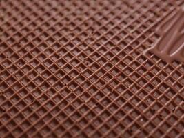 doce chocolate waffles textura fundo foto