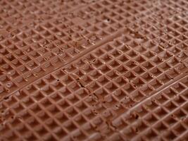 doce chocolate waffles textura fundo foto