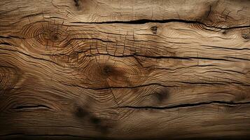 Castanho madeira textura. de madeira textura com horizontal veias. madeira textura fundo superfície. generativo ai foto
