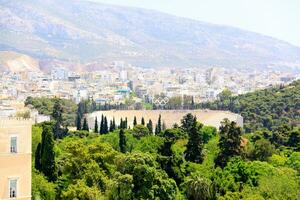 vista de atenas foto