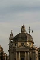 Piazza del Popolo em Roma foto