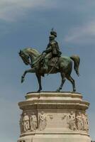 monumento para Vittorio emanuele di sabóia, praça venezia, Roma, Itália foto