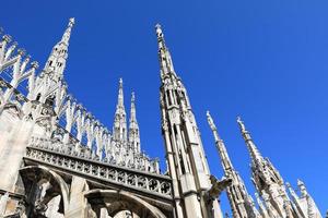 catedral de milão, duomo di milano, itália foto